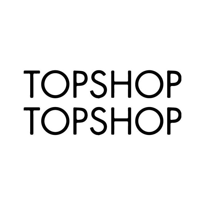 Topshop Stickers – Fashion Logo Decals (2-Pack)