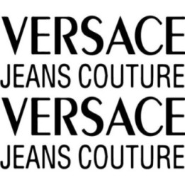 Versace Jeans Couture Stickers – Fashion Logo Decals (2-Pack)