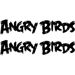 Angry Birds Stickers – Red Chuck Bomb Decals (2-Pack)