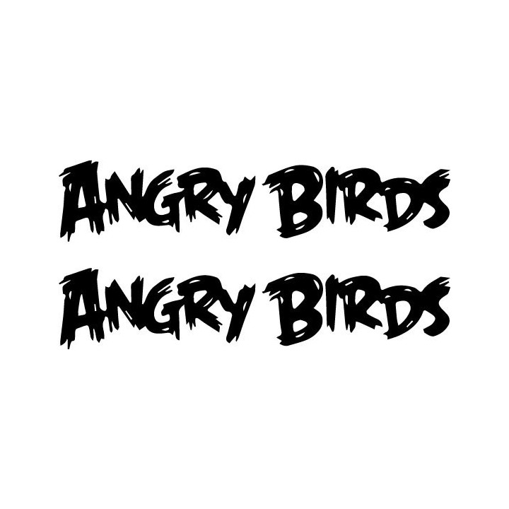 Angry Birds Stickers – Red Chuck Bomb Decals (2-Pack)