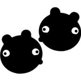 Angry Birds Terence Stickers – Big Brother Bird (2-Pack)
