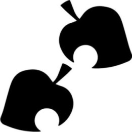Animal Crossing Leaf Stickers – New Horizons Decals (2-Pack)