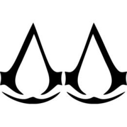 Assassin's Creed Stickers – Brotherhood Crest Decals (2-Pack)