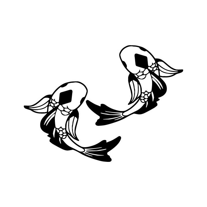Avatar Tui & La Koi Spirit Stickers (2-Pack)