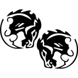 BioShock Infinite Bucking Bronco Vigor Stickers (2-Pack)