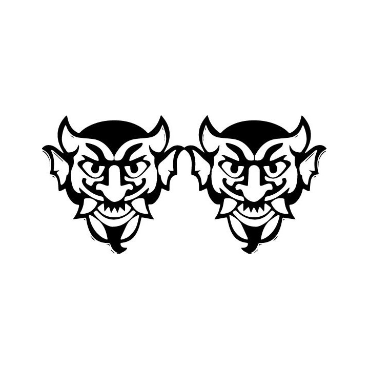 BioShock Infinite Devil's Kiss Stickers – Vigor Decals (2-Pack)