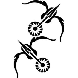 BioShock Stickers – Vigor Plasmid Gaming Decals (2-Pack)