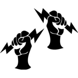 BioShock Infinite Shock Jockey Stickers – Vigor Decals (2-Pack)