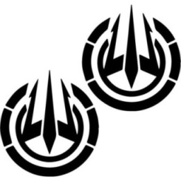 COD Black Ops 3 Trident Stickers – Multiplayer Decals (2-Pack)