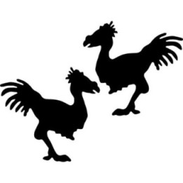 Final Fantasy Chocobo Stickers – FF7 FF14 Decals (2-Pack)