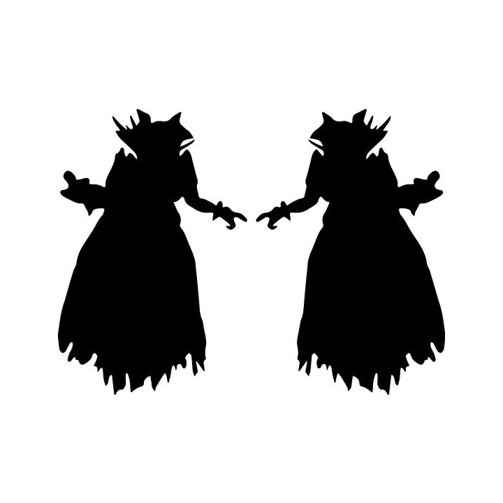 Destiny Hive Wizard Stickers – Gaming Decals (2-Pack)