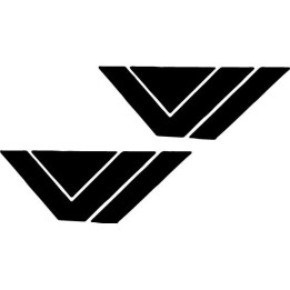 Destiny Vanguard Stickers – Zavala Emblem Decals (2-Pack)