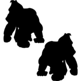 Donkey Kong Stickers – Nintendo Gaming Decals (2-Pack)