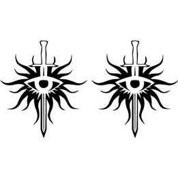 Dragon Age Inquisition Stickers – Inquisitor Decals (2-Pack)