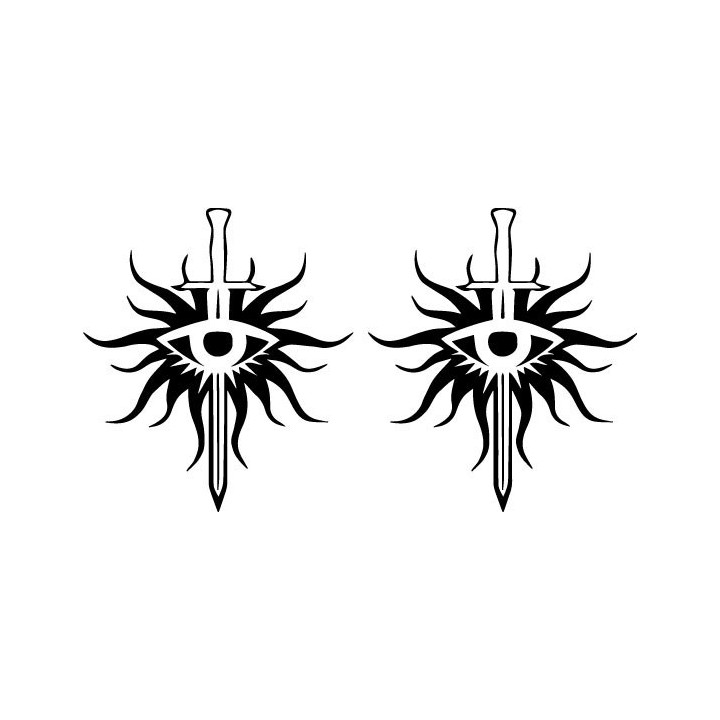 Dragon Age Inquisition Stickers – Inquisitor Decals (2-Pack)