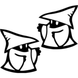 Final Fantasy Black Mage Stickers – Vivi FF9 Decals (2-Pack)