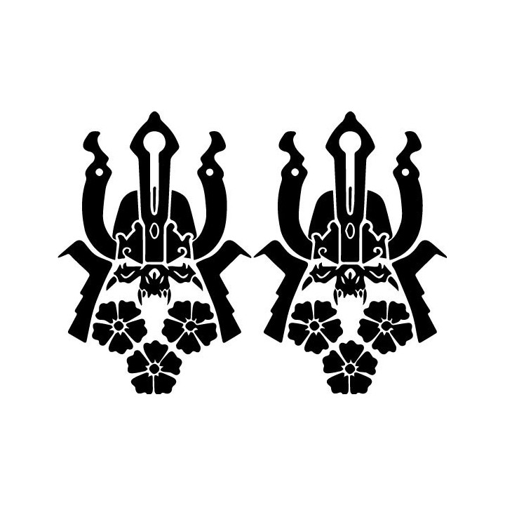 For Honor Samurai Stickers – Kensei Orochi Decals (2-Pack)