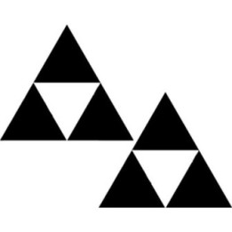 Zelda Triforce Stickers – Hyrule Gaming Decals (2-Pack)