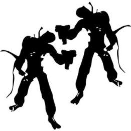 Halo Flood Combat Form Stickers – Gaming Decals (2-Pack)