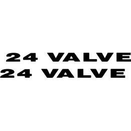 Buy 24 Valve Decal Sticker Online