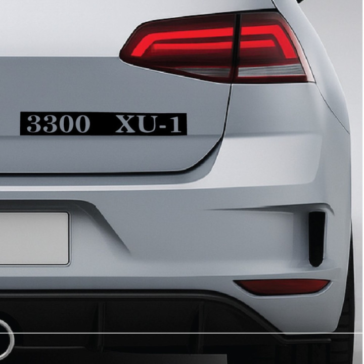 Buy 3300 Xu1 Decal Sticker Online