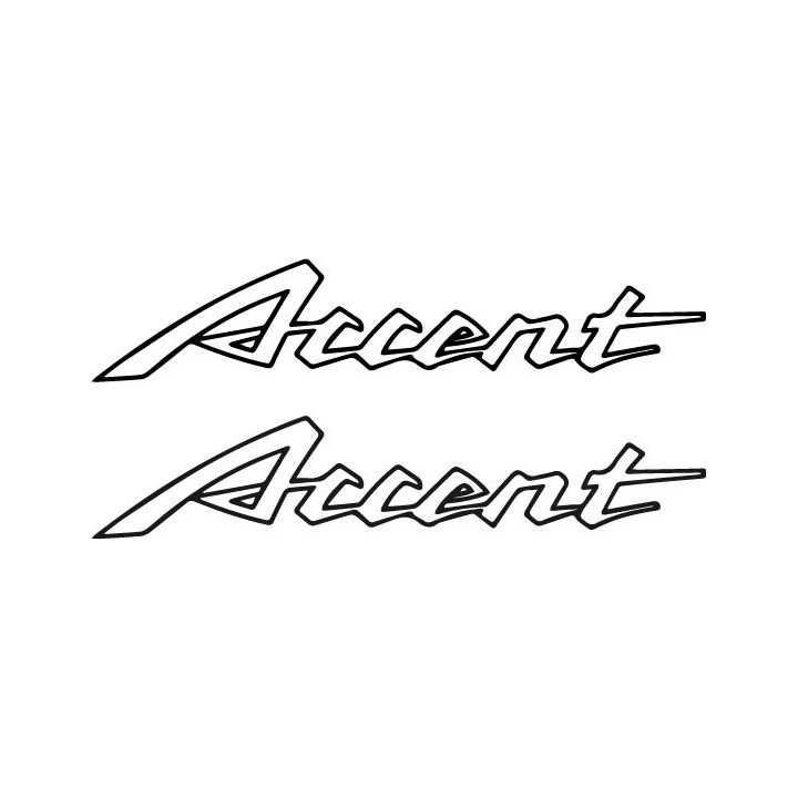 Buy Accent Auto Aftermarket Decal Sticker Online