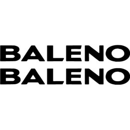 Buy Baleno Vinyl Decal Sticker Online