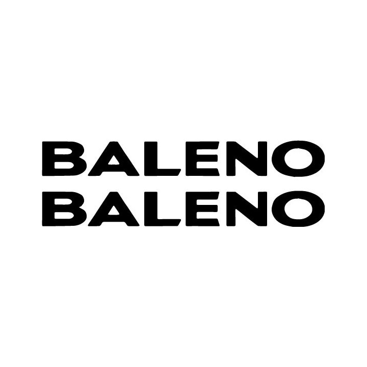 Buy Baleno Vinyl Decal Sticker Online