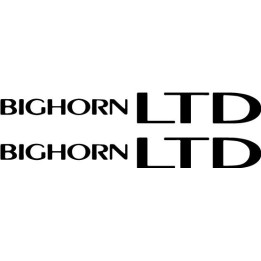 Buy Bighorn Ltd Vinyl Decal Sticker Online
