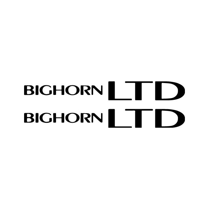 Buy Bighorn Ltd Vinyl Decal Sticker Online