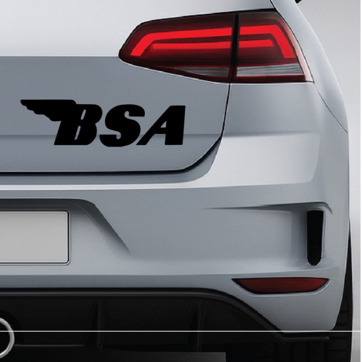 Buy Bsa Logo Vector Aftermarket Decal Sticker Online