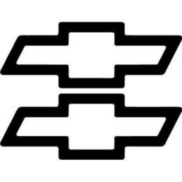 Buy Chevrolet Bowtie Style 3 Decal Sticker Online