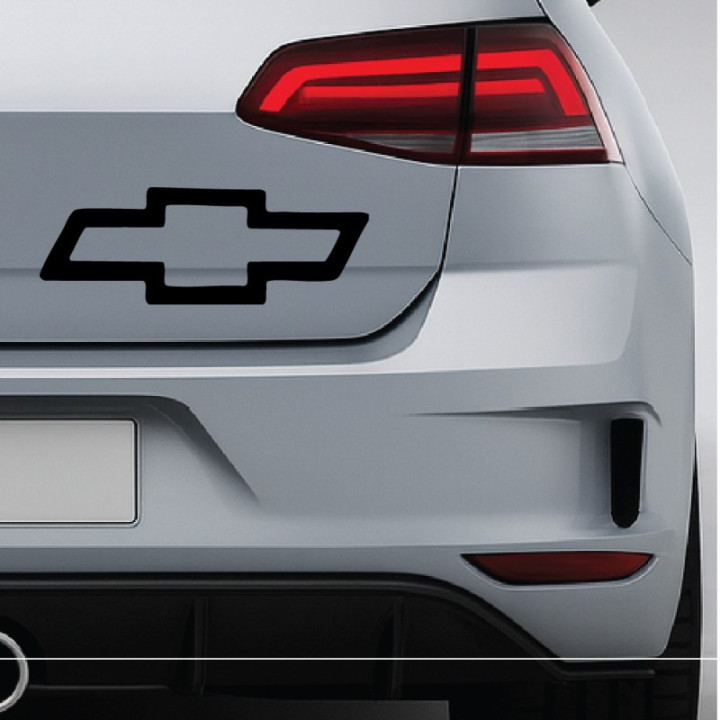 Buy Chevrolet Bowtie Style 3 Decal Sticker Online