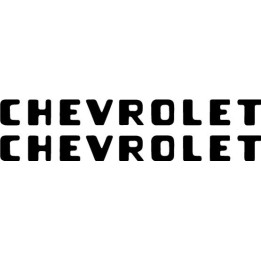 Buy Chevrolet Tailgate Vinyl Decal Sticker Online