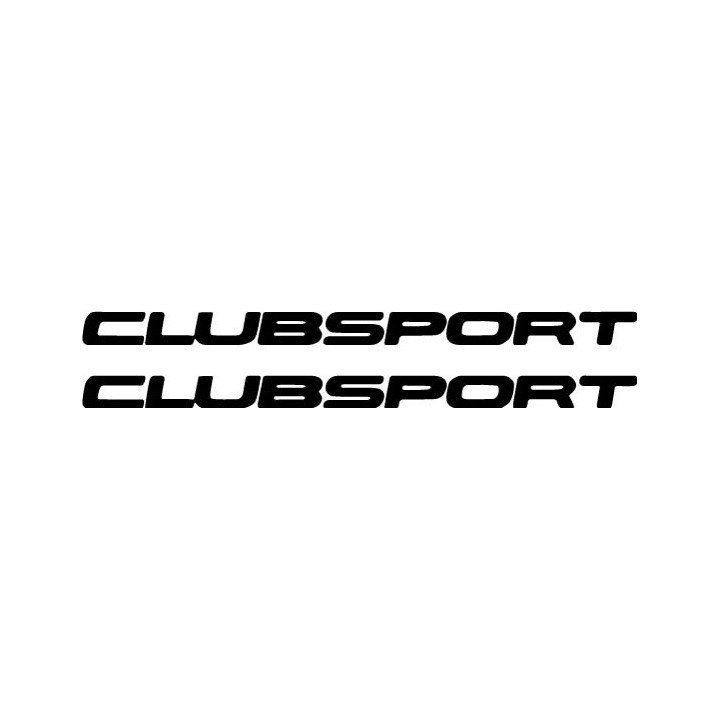 Buy Clubsport Vinyl Decal Sticker Online