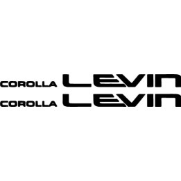 Buy Corolla Levin Vinyl Decal Sticker Online