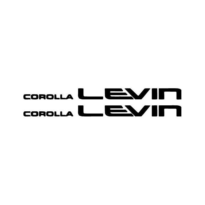 Buy Corolla Levin Vinyl Decal Sticker Online