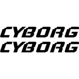 Buy Cyborg Vinyl Decal Sticker Online