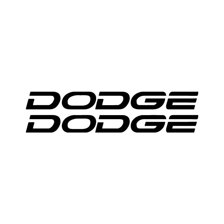Buy Dodge Style 2 Decal Sticker Online