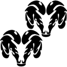 Buy Dodge Tribal Ram Decal Sticker Online