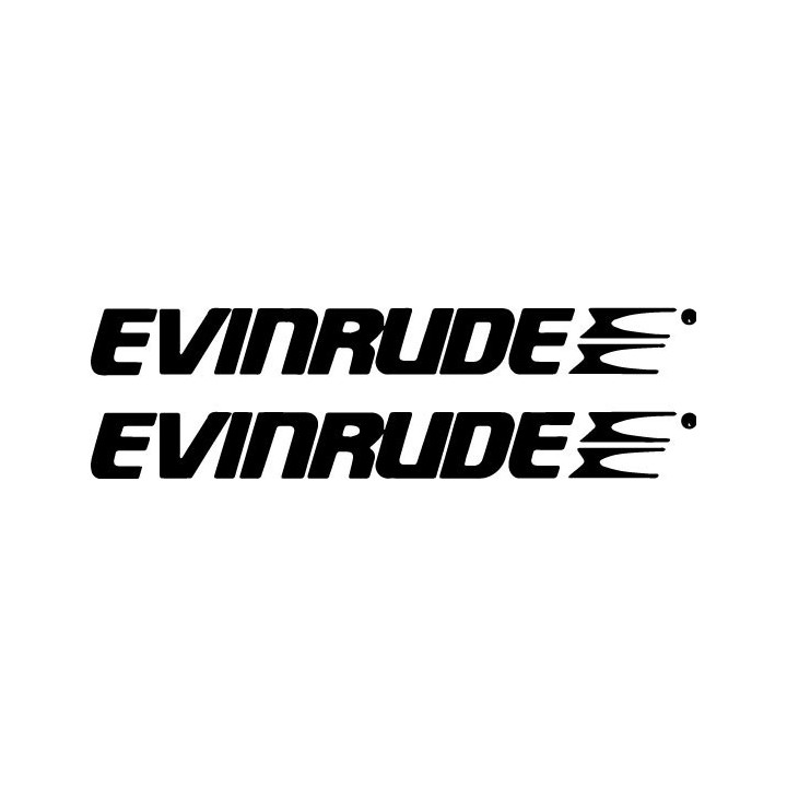 Buy Evinrude Logo Vector Aftermarket Decal Sticker Online