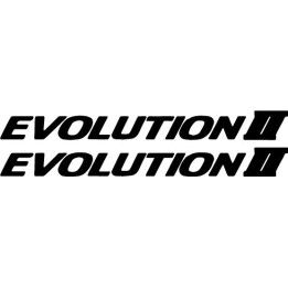 Buy Evolution Ii Vinyl Decal Sticker Online