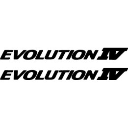 Buy Evolution Iv Vinyl Decal Sticker Online