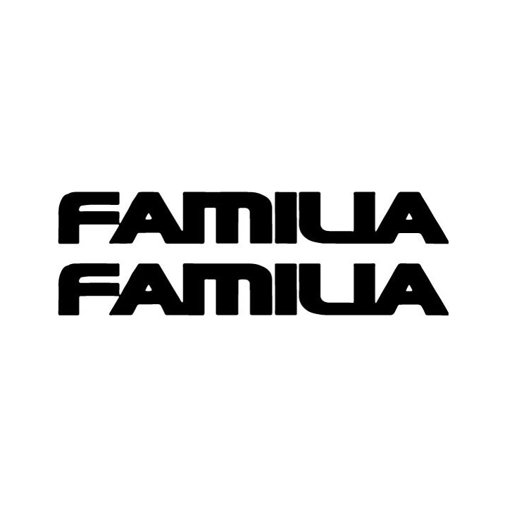 Buy Familia Vinyl Decal Sticker Online