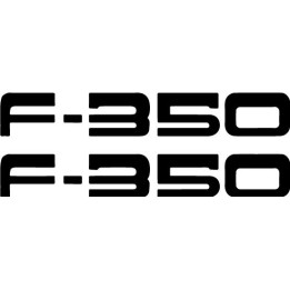 Buy Ford F350 Decal Sticker Online