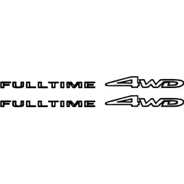 Buy Full Time 4Wd Vinyl Decal Sticker Online