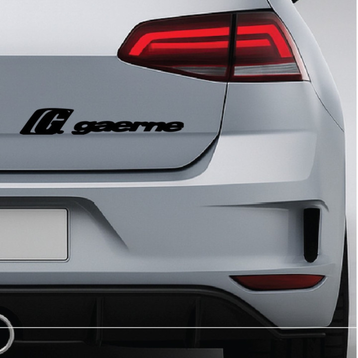 Buy Gaerne Logo Vector Aftermarket Decal Sticker Online