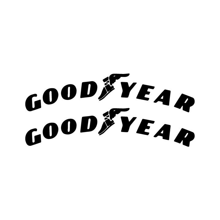 Buy Goodyear Racing Logo Vector Aftermarket Decal Sticker Online