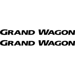 Buy Grand Wagon Vinyl Decal Sticker Online