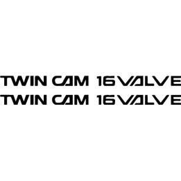 Buy Gt Apex 16 Valve Twin Cam Vinyl Decal Sticker Online